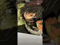 Giyuu Tomioka 3D Frame Art #demonslayer #papercraft #giyuu #鬼滅の刃　#冨岡義勇 #工作　#ペーパークラフト #shorts