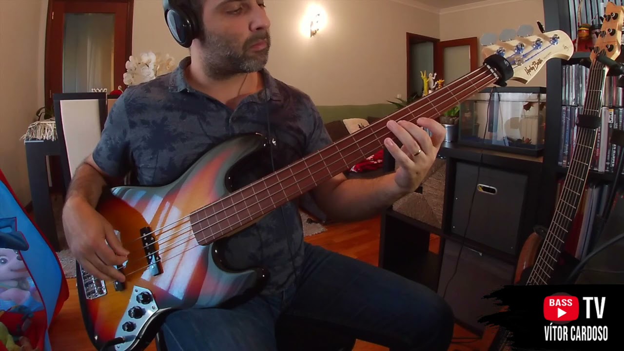 Harley Benton JB 40 Fretless - Bass review ( No Talking )