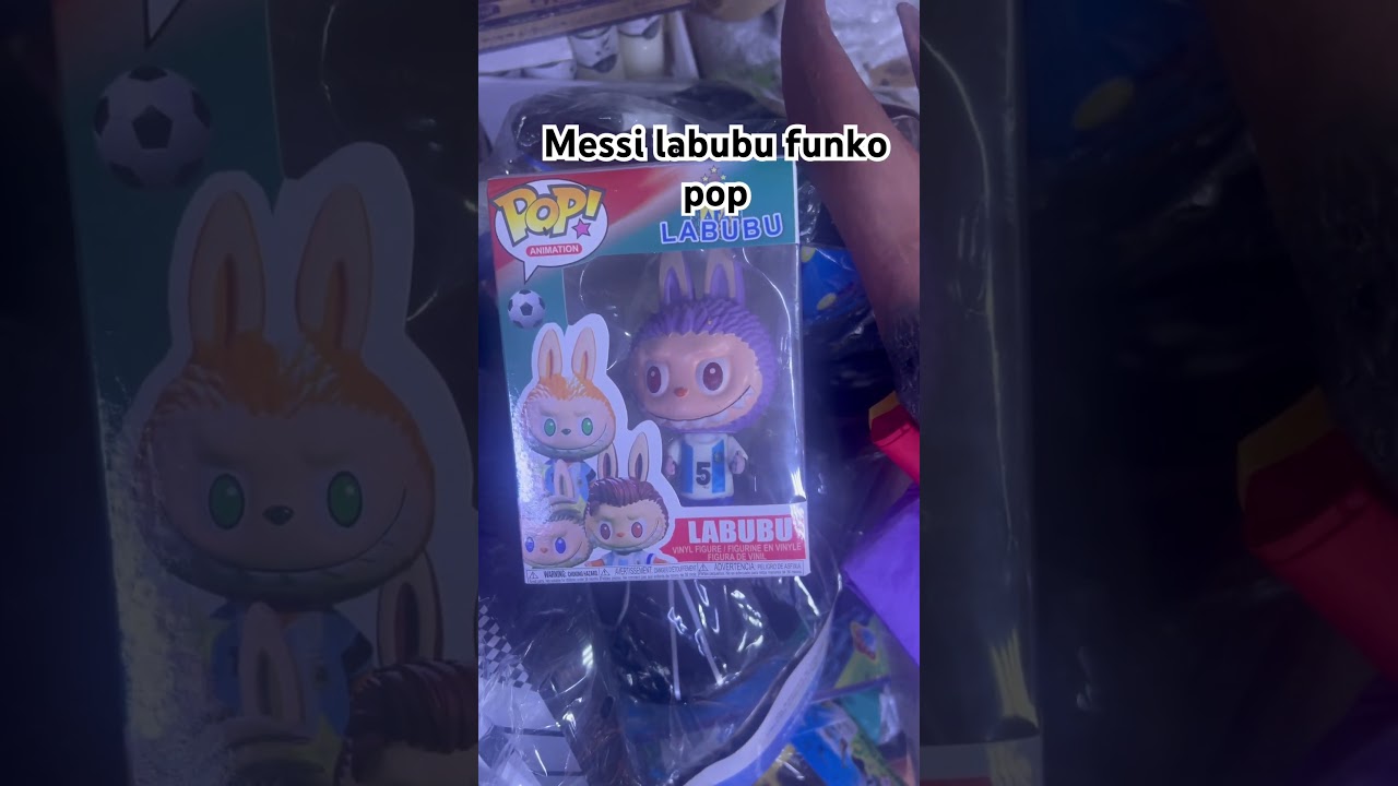 Funko pop Messi labubu 