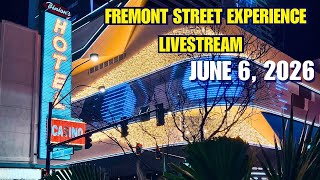THIS is the FREMONT STREET EXPERIENCE RIGHT NOW on a SATURDAY NIGHT!
