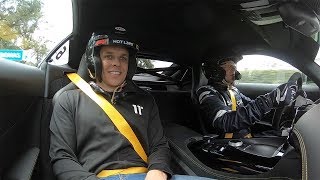 Archie Hamilton gets a Hot Lap of Monza