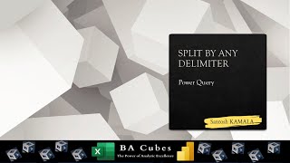 Power Query: Split By Any Delimiter