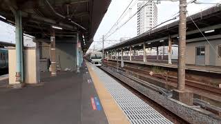 JR常磐線取手駅快速E531系(K426編成)快速上野行き発車シーン