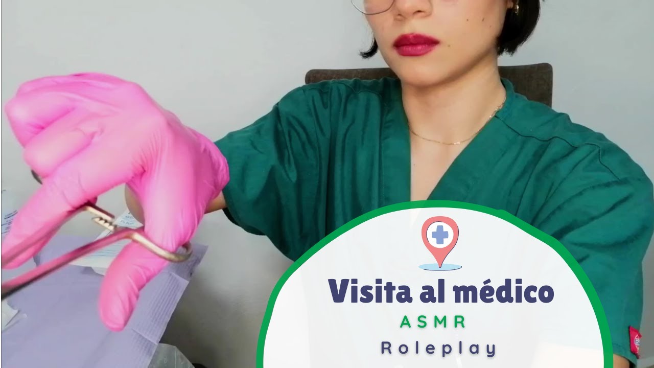 ASMR roleplay👩🏻‍⚕️💉🩹|Curaré tu herida, mantén la clama (soft spoken, atención personal, guantes...)