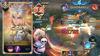 YAO FLAWLESS SKIN QUADRAKILL VS WUKONG &amp; MARCO POLO WITH THE BEST BUILD | HONOR OF KINGS SEASON 14