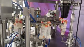 rotary packing machine packing Dried persimmons