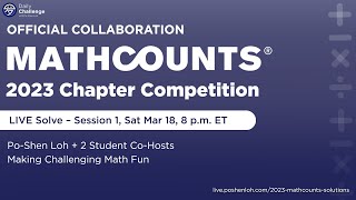 MATHCOUNTS 2023 Chapter Live Solve 1