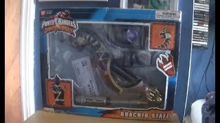 Power Rangers Dino Thunder Brachio Staff Review