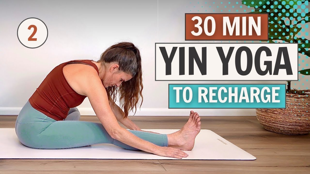 Full Body Yin To Recharge ~ Day 2 ~ The 30 Day Yin Yoga Challenge - YouTube