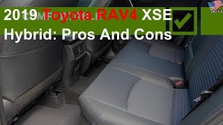 2019 Toyota RAV4 XSE Hybrid: Pros and cons
