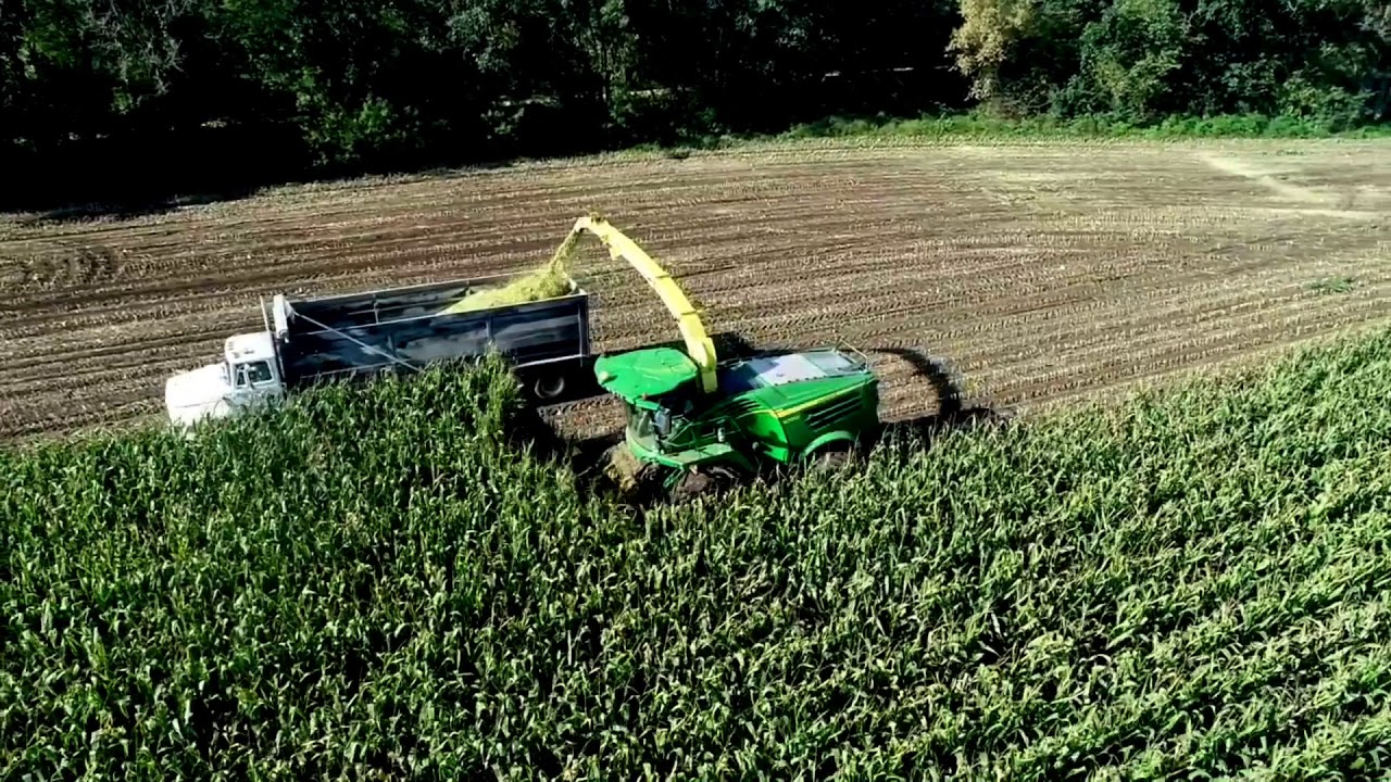 2018 Corn Silage Harvest in action