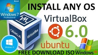 INSTALL ANY OS IN VIRTUAL MACHINE WINDOWS XP.VISTA.7.8.10/LINUX UBUNTU/MAC FROM ISO FILE 2019