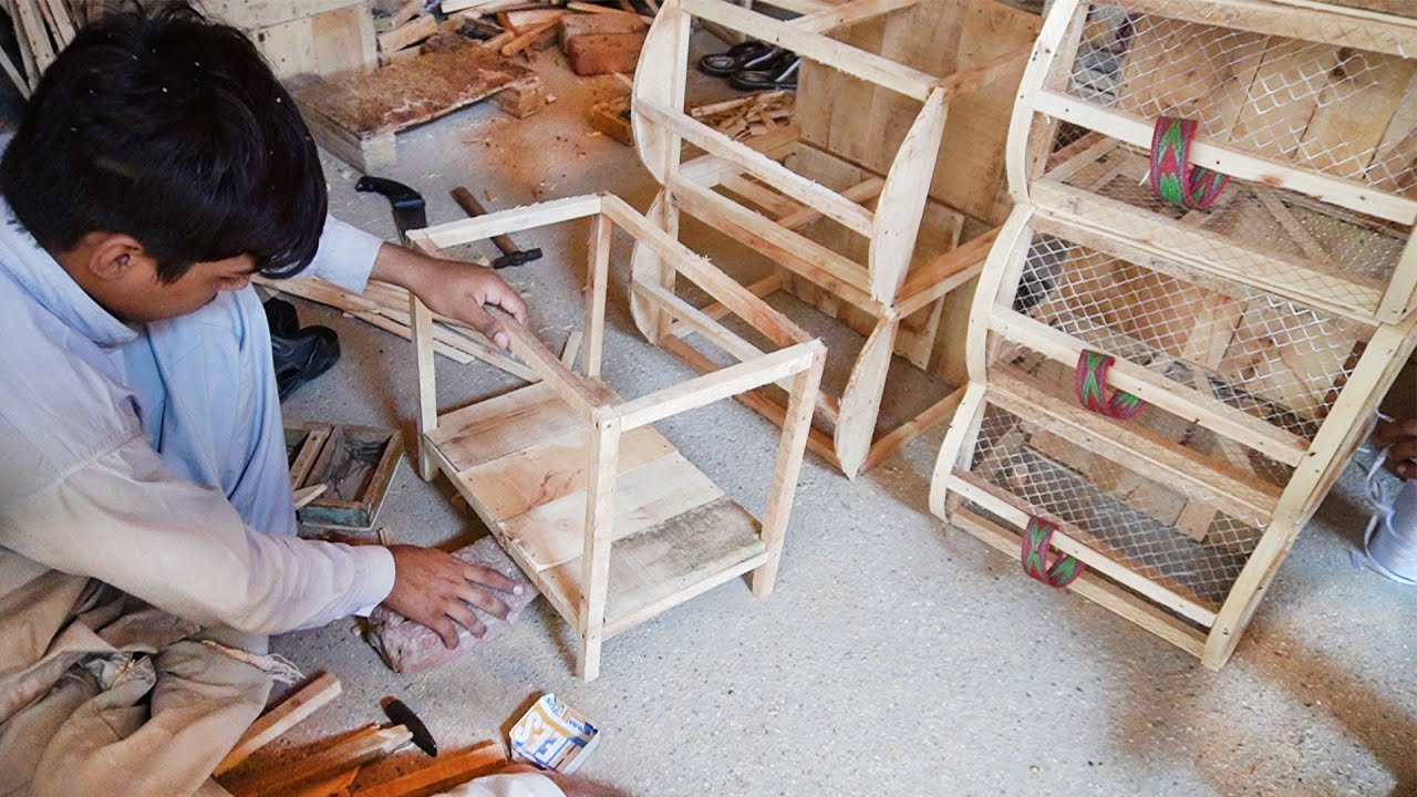 How to make Besst design Wooden Cage YouTube