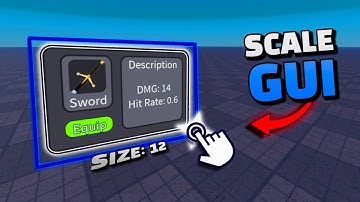 How to Scale Gui in Roblox Studio (Properly)