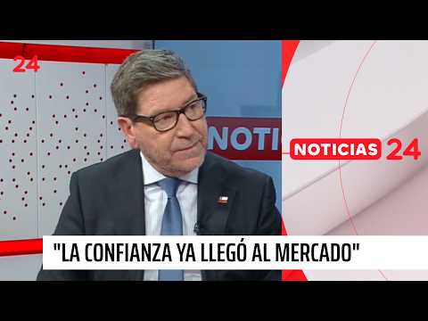 Minister Mas and investment record: "Confidence has already reached the market" | 24 Horas TVN Chile