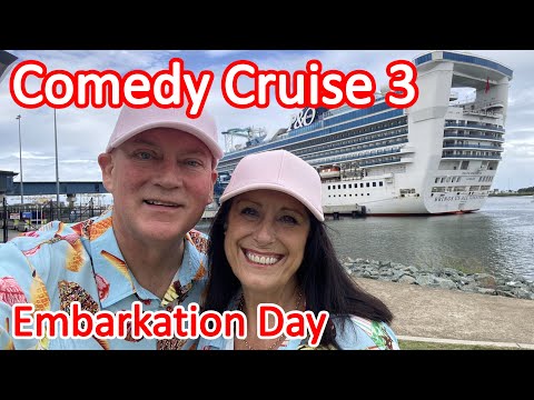 P&O Comedy Cruise 3 - Embarkation Day on the P&O Pacific Encounter Comedy Short Cruise Video Thumbnail