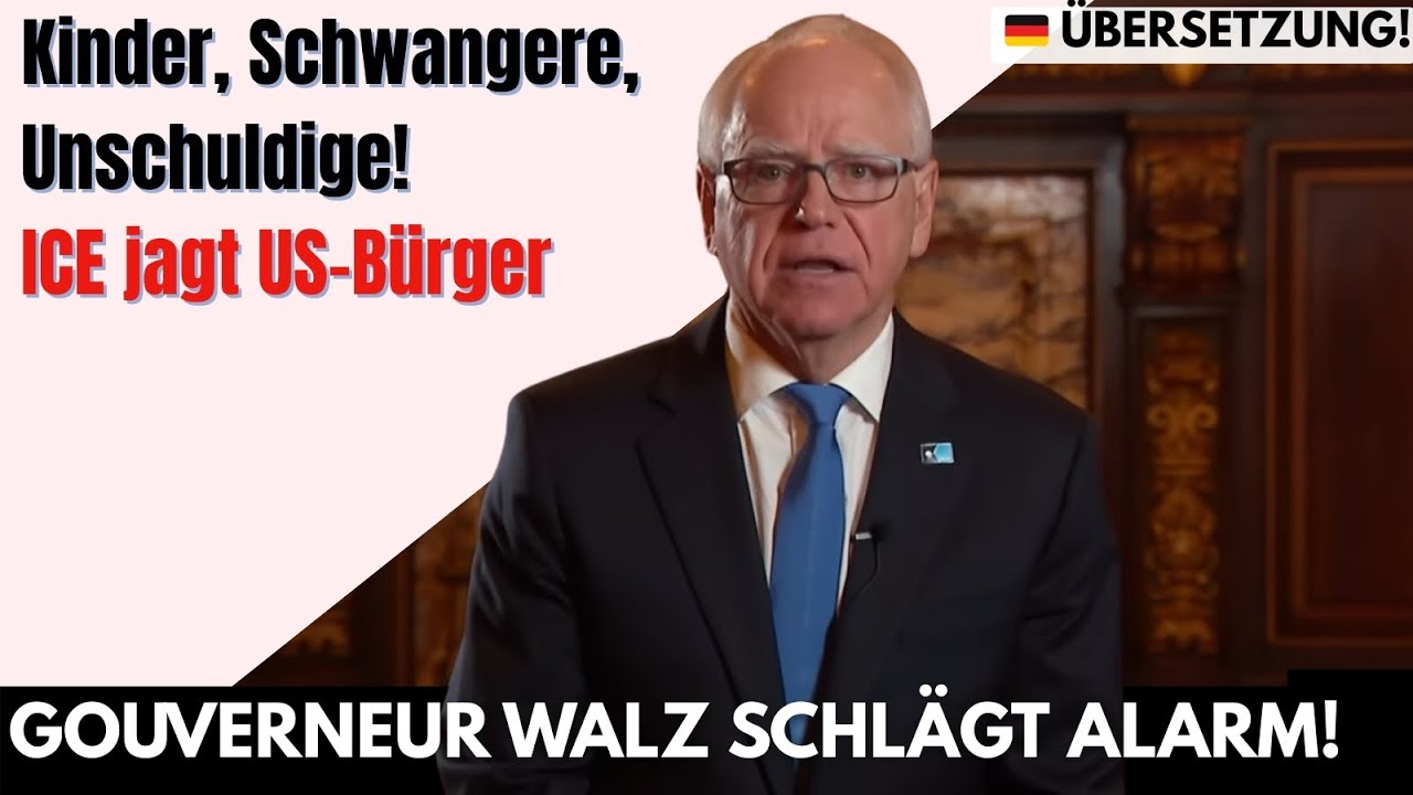 Gouverneur Tim Walz enthüllt, was ICE in Minnesota wirklich tut!