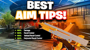 BLACK OPS COLD WAR AIM TIPS - COLD WAR RECOIL PATTERNS, How to Control Recoil In Black Ops Cold War