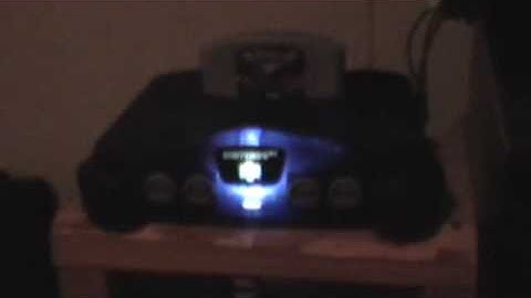 N64 with white led