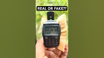 🕵️‍♂️ Is Your Casio DBC Watch Fake?Here’s a quick test to find out in seconds! #casio #watch