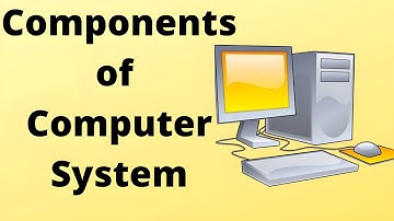 कंप्यूटर के घटक 🖥 | Components of Computer in Hindi | Components of Computer System