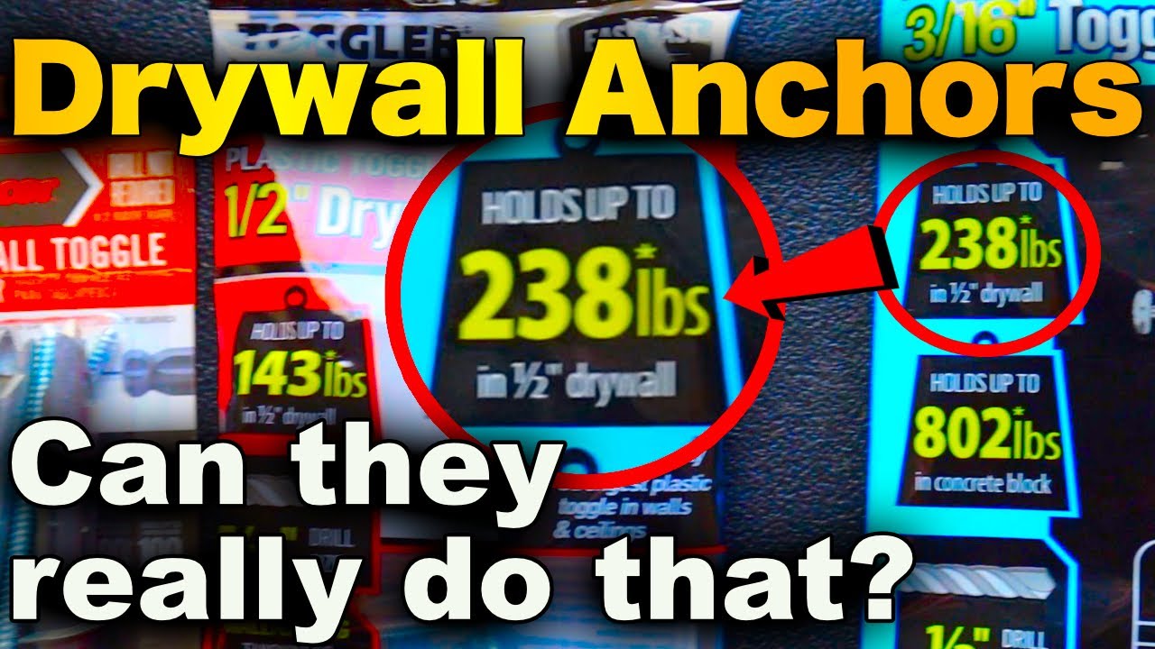 Drywall Anchors Which Anchor Is Best? How To Install And Use A
