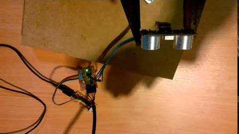 Ultrasonic Sensor Testing - Fab Academy
