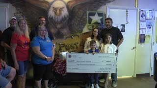 Members of AMVETS Post 444 make donation to Rhet Cooper’s Miracle screenshot 1