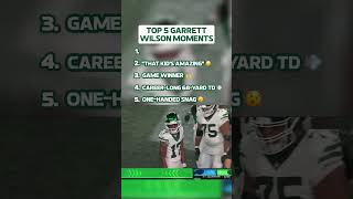 Garrett Wilson is really HIM 💪 Happy Birthday G5! #shorts #nyjets #nfl #garrettwilson