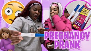 Pregnancy Test Prank On Friend **Hilarious Reaction**