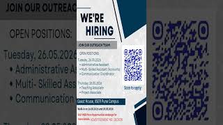 Govt Institute Jobs Pune IISER Walk-In Interview This Week | Don't Miss! #jobalert #jobs2026 #shorts