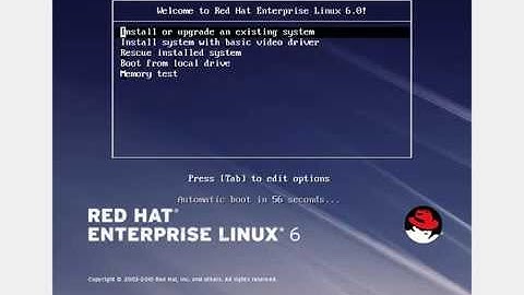 1 rhel 6 graphical installation