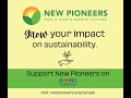 Support New Pioneers this Giving Tuesday!