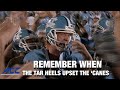 Acc remember when the tar heels upset the canes