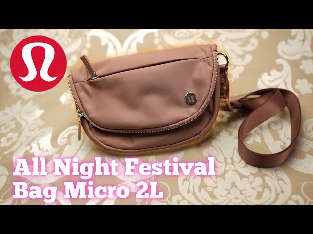 Lululemon All Night Festival Bag 5L Review - NEW Version 