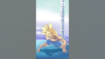 DragonBall characters in pushup mode #shorts #dragonball
