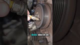 The reason why the alternator pulley is made one way #mechanic #repair #alternator #why