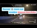 Arkansas State Police Chase | Soccer mom car disappears #policechase #police #gta #pursuit