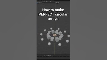 3 ways to make PERFECT circular arrays - Blender Tutorial