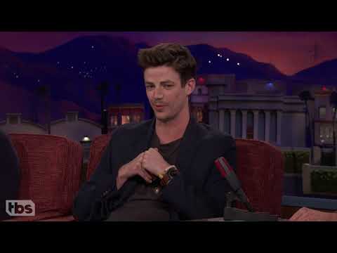 Grant Gustin S Flash Run Is All About The Arms CONAN On TBS