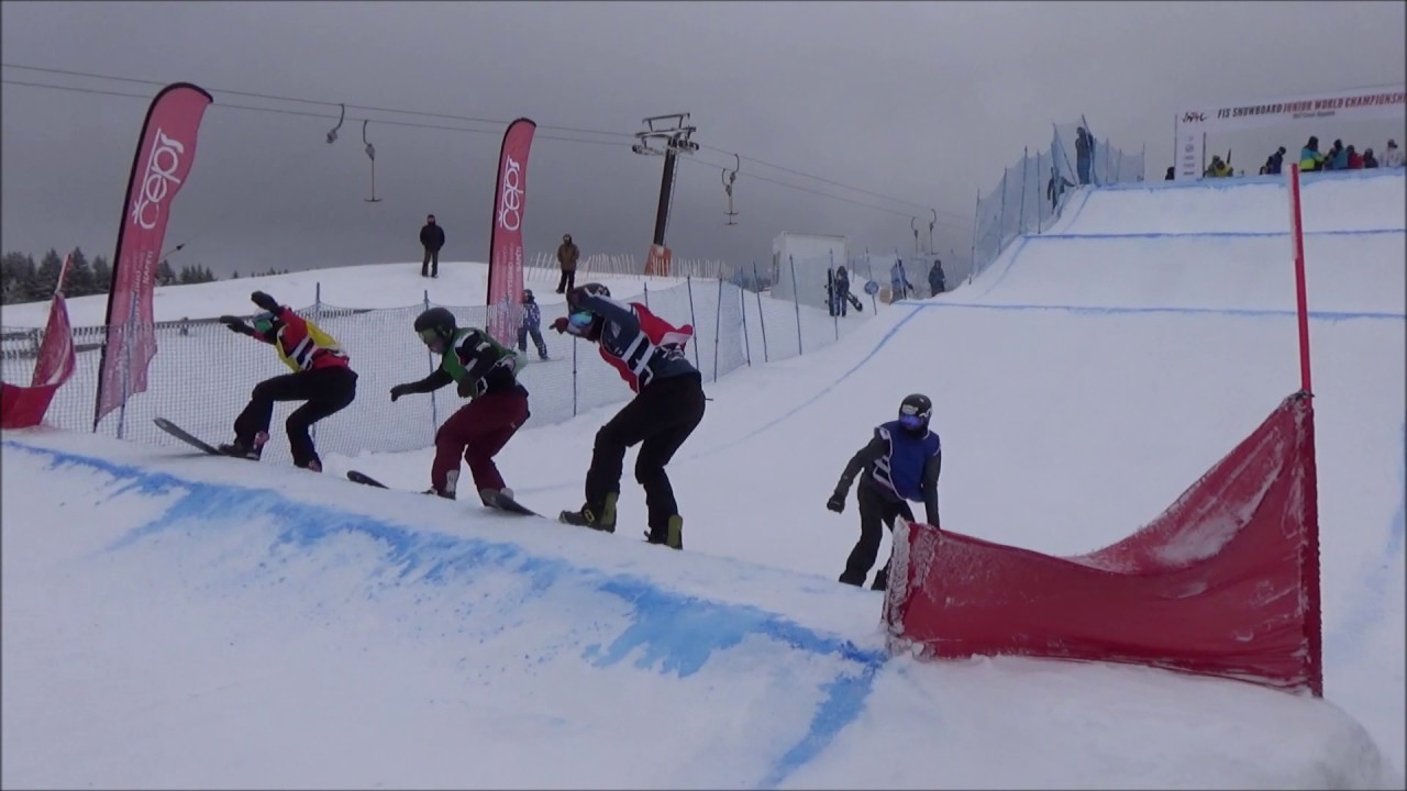 David Csillag at the FIS Snowboard Junior World Championships YouTube