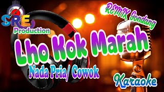 Lho Kok Marah Karaoke Remix Versi Gondang Nada Cowok II Elvi Sukaesih