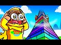 We Survived GIANT JENGA In Roblox