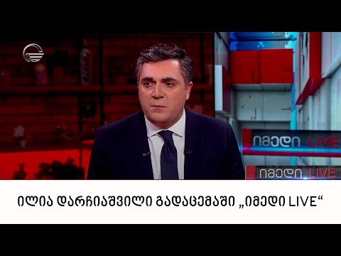 საგარეო საქმეთა მინისტრი ილია დარჩიაშვილი გადაცემაში „იმედი LIVE“
