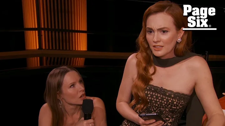 Kristen Bell and Leighton Meester reunite for 'Gossip Girl' skit at SAG Awards 2025