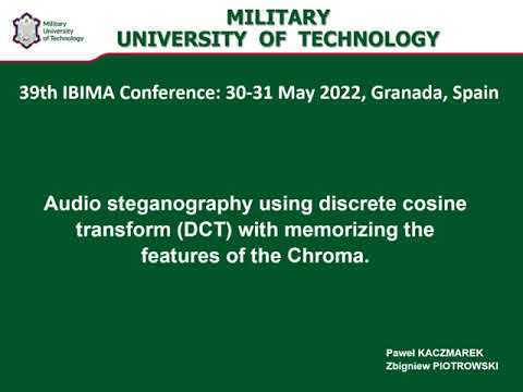 Audio Steganography using Discrete Cosine Transform DCT with Memorizing the Features of the Chroma