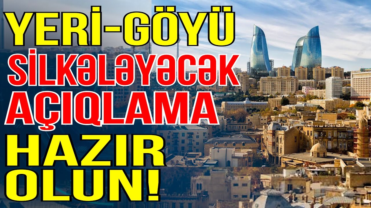 Bakıdan yeri-göyü silkələyəcək açıqlama: Hər kəs HAZIR OLSUN! - Gündəm Masada - Media Turk TV