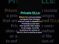 DLL dependencies
