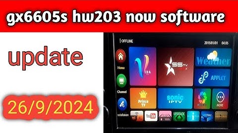 starset menu gx6605s hw203 now software update iqbal tech tv