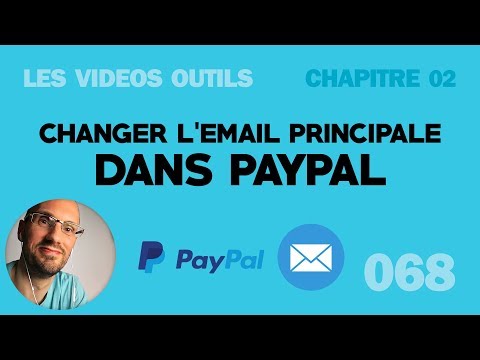 Changer l'adresse email principale dans Paypal